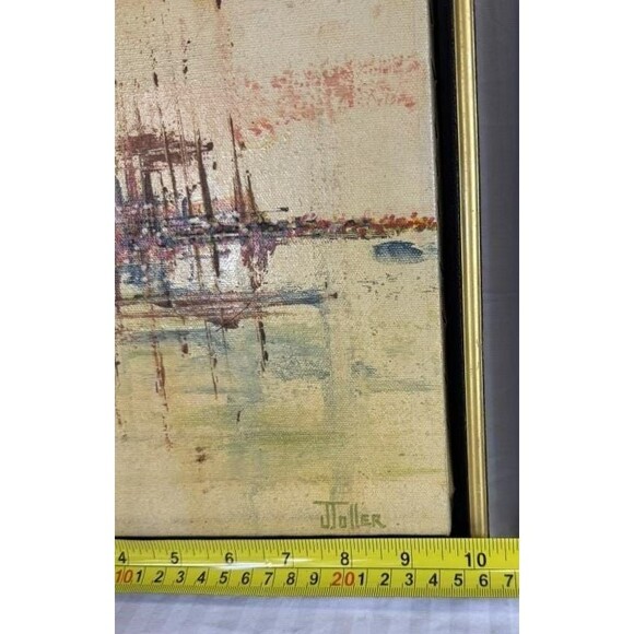 Sold! Pair of Beautiful J. Toller Signed & Framed Oil Paintings - Picture 2 of 4